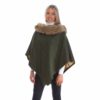 Cara Clear Approved Cara Regular Cape with Faux Fur