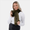 Olive Luxury Faux Fur Stole