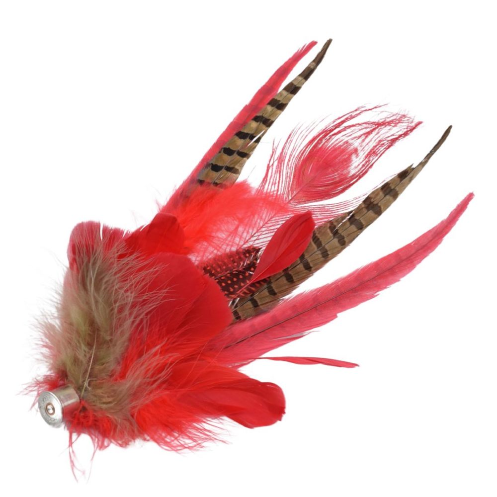 017 A Malani Feather Brooch