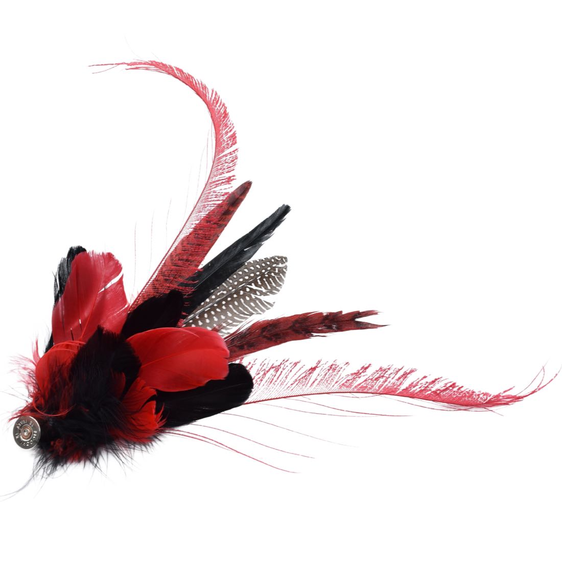 Handmade Hattie Feather Brooch - Grace and Dotty