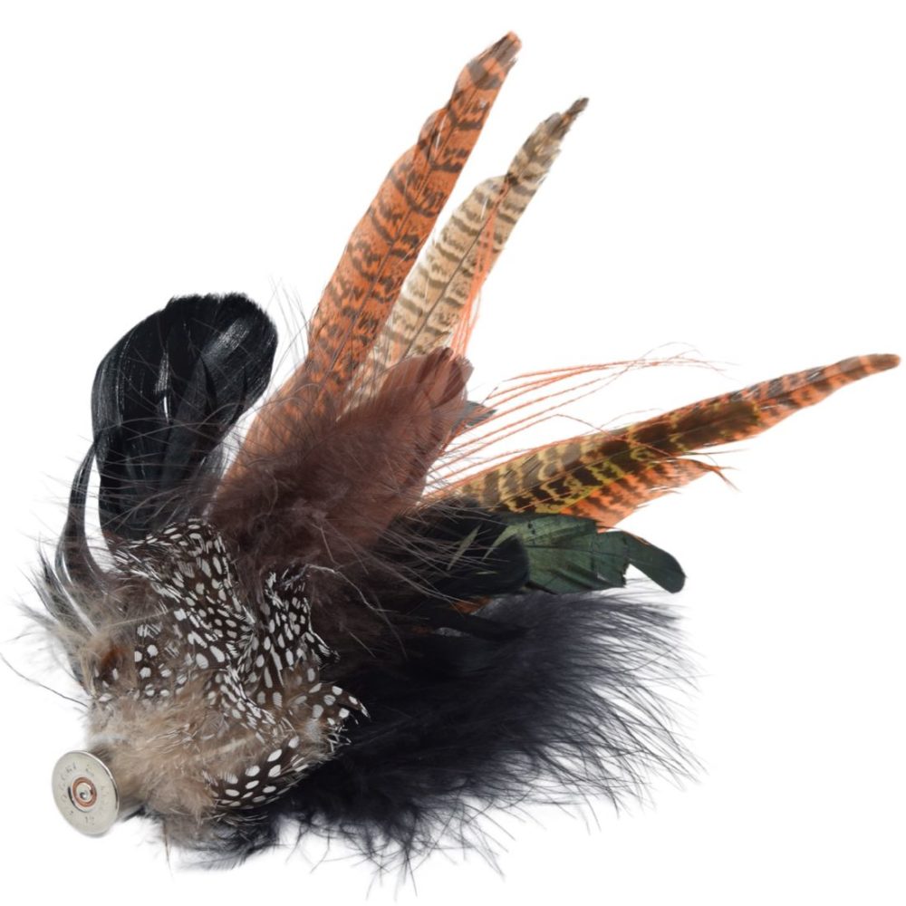 025 A Ellis Feather Brooch