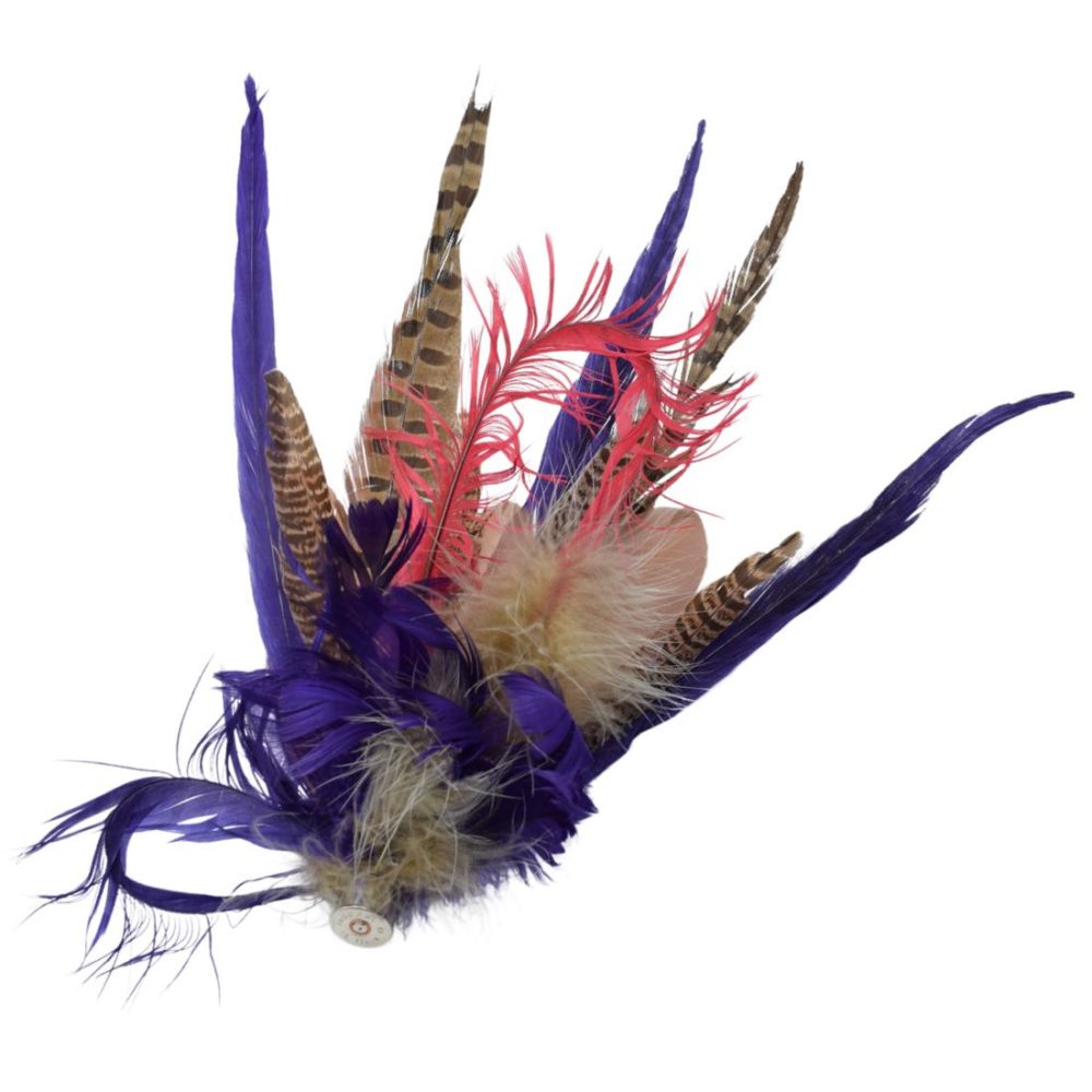 030 A Rosa Feather Brooch