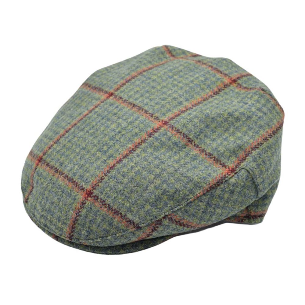 033 A Ludlow Tweed Unisex Flat Cap