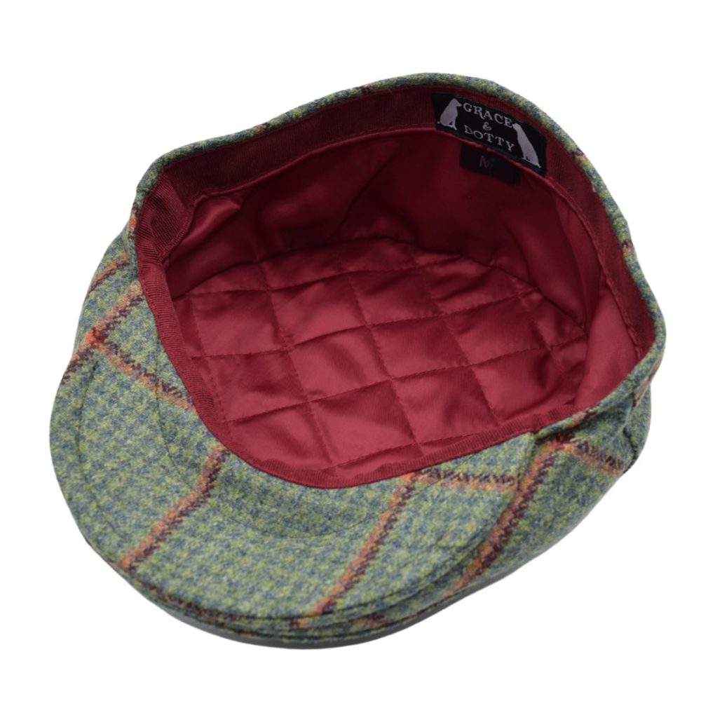 034 A Ludlow Tweed Unisex Flat Cap