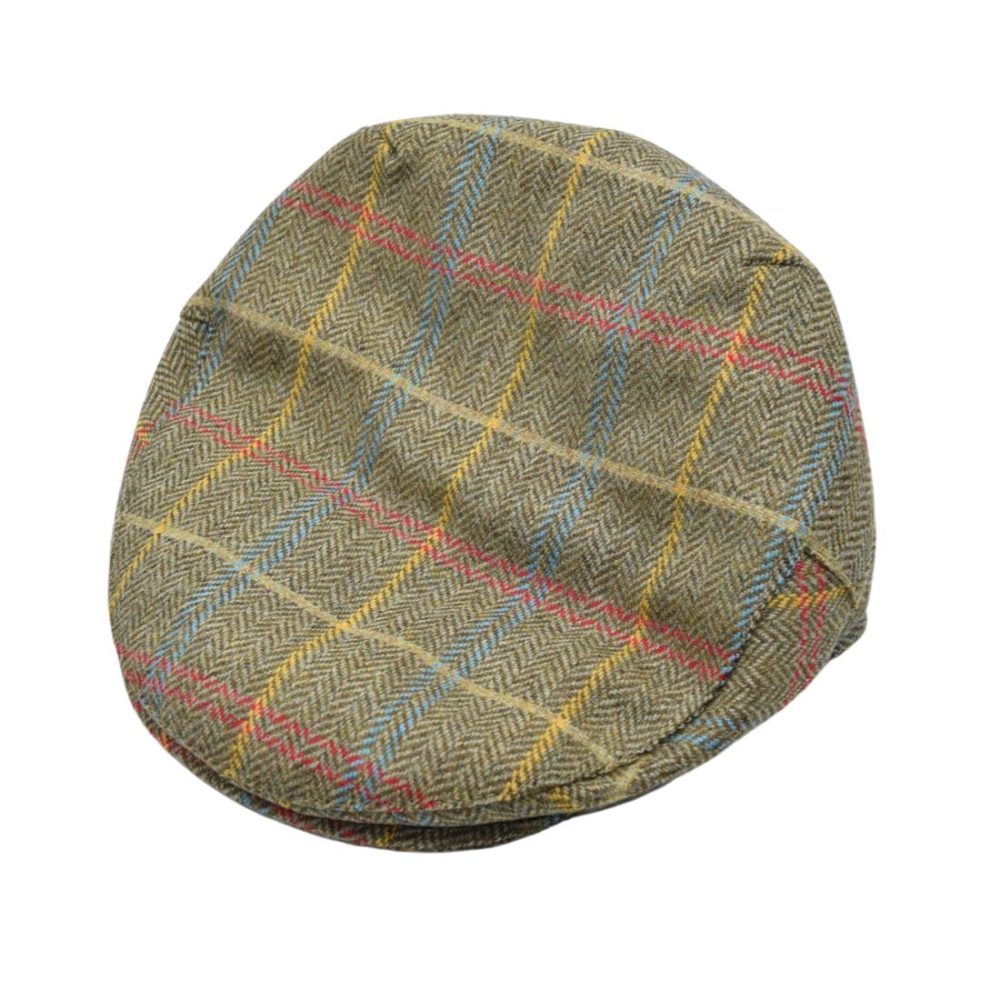 037 A Stratford Tweed Unisex Flat Cap