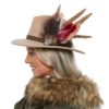 Brynn Beige Fedora Hat