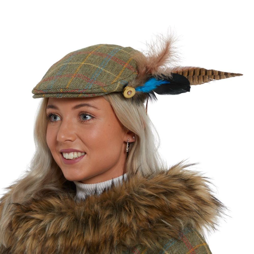 12289 Approved Stratford Tweed Unisex Flat Cap