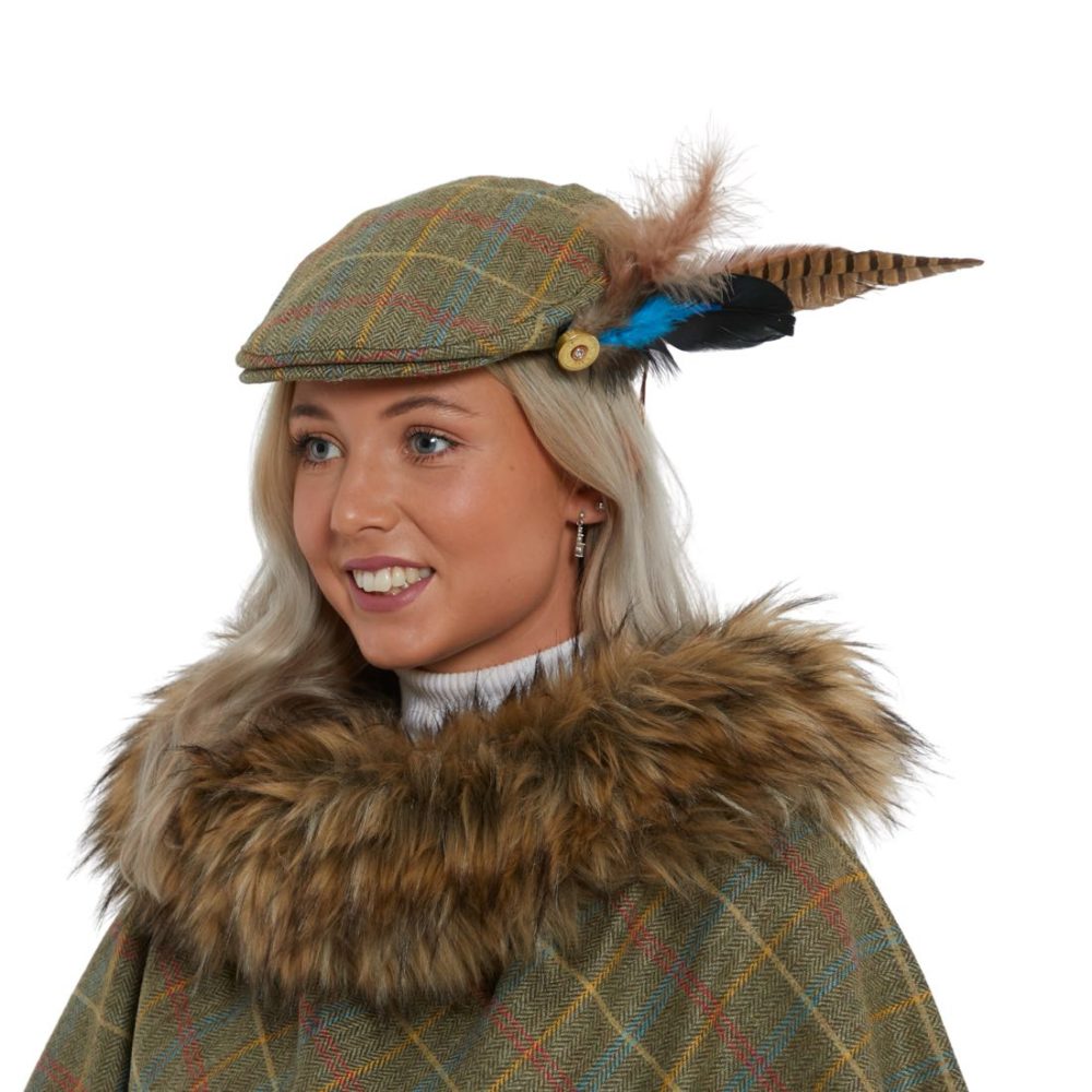 12290 Approved Stratford Tweed Unisex Flat Cap