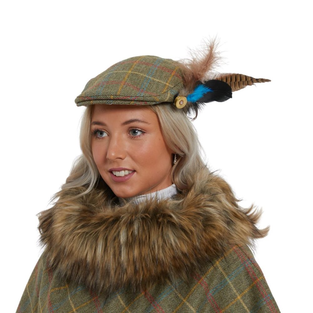 12299 Approved Stratford Tweed Unisex Flat Cap