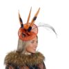 12373 Approved Ascot Feather Fascinator
