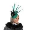 12467 Approved Epsom Feather Fascinator