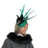 12469 Approved Epsom Feather Fascinator