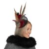 12547 Approved Chester Feather Fascinator