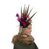12575 Approved Nottingham Feather Fascinator