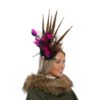 12577 Approved Nottingham Feather Fascinator