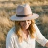 Lifestyle Web Beige Fedora Hat