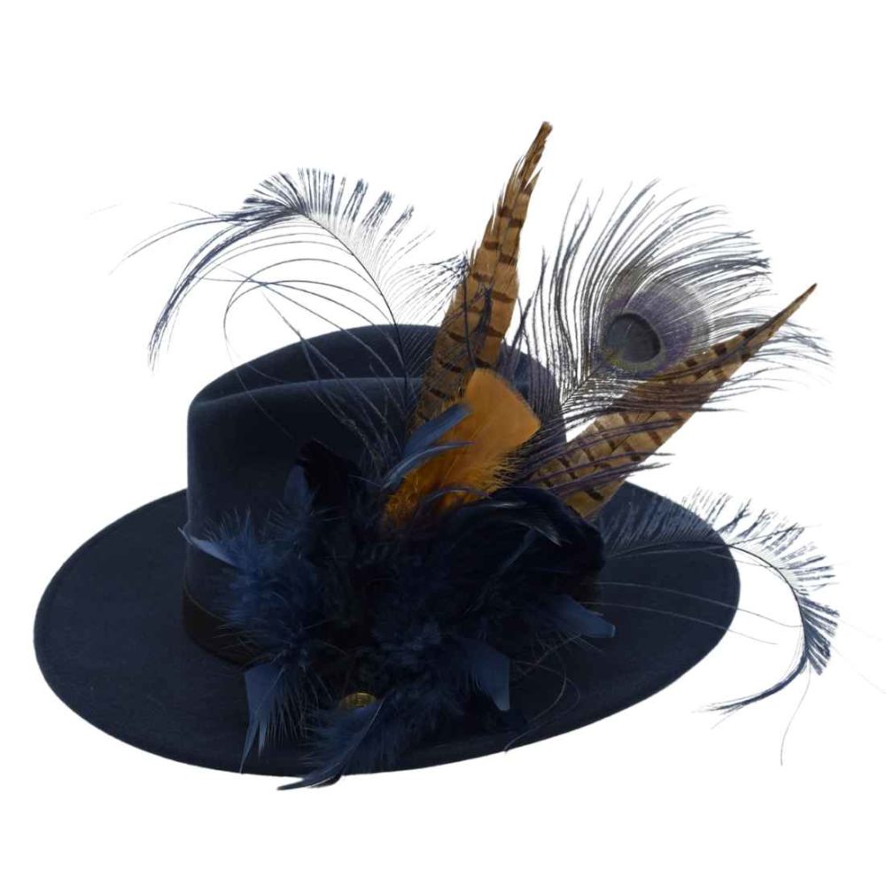 Alora Navy Fedora