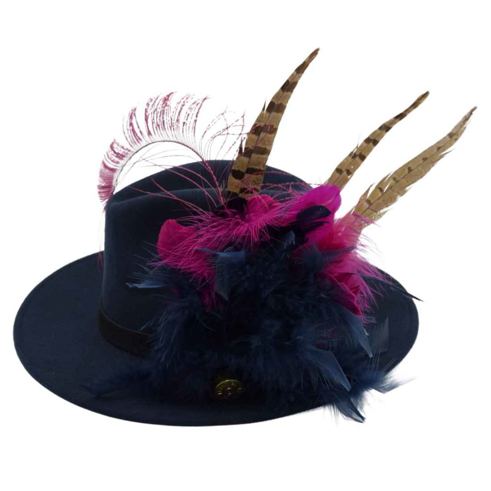 Celia Navy Fedora