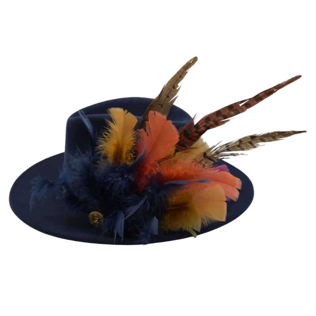 Navy Fedora Hat