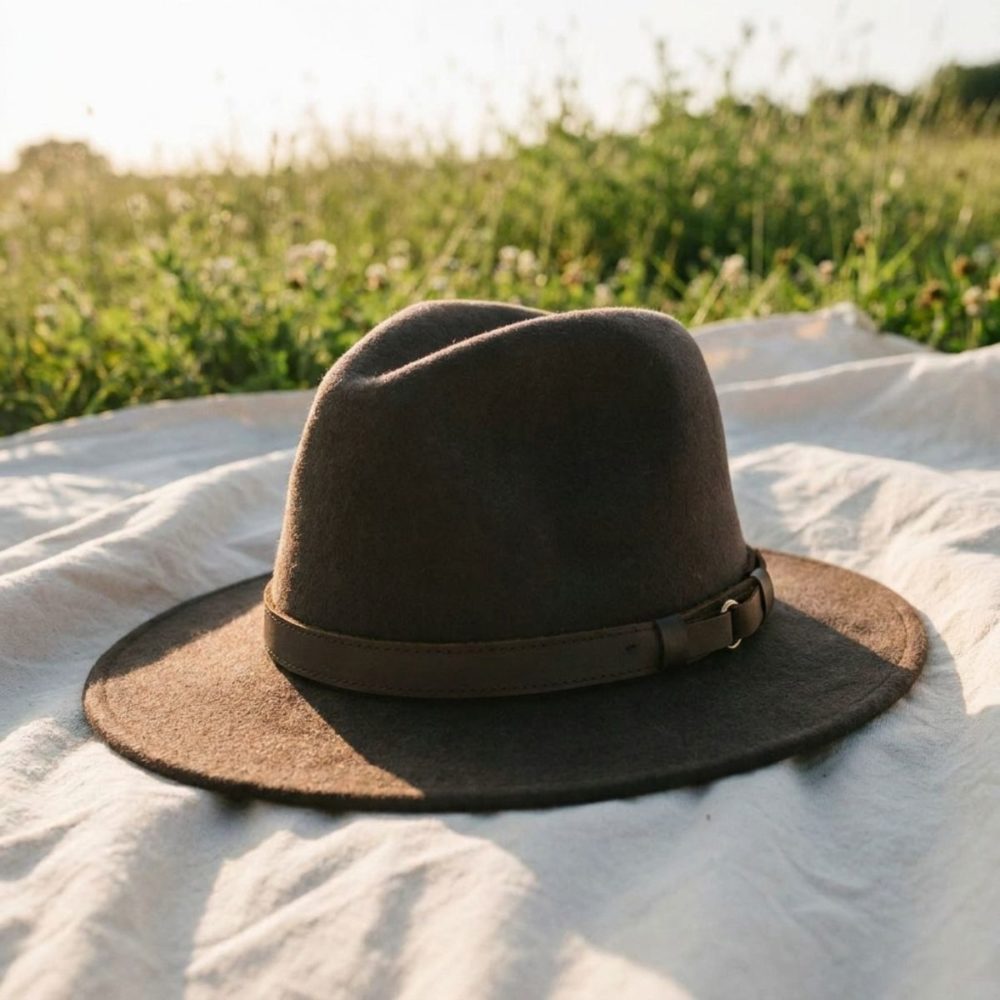 Still Life Web Brown Fedora Hat