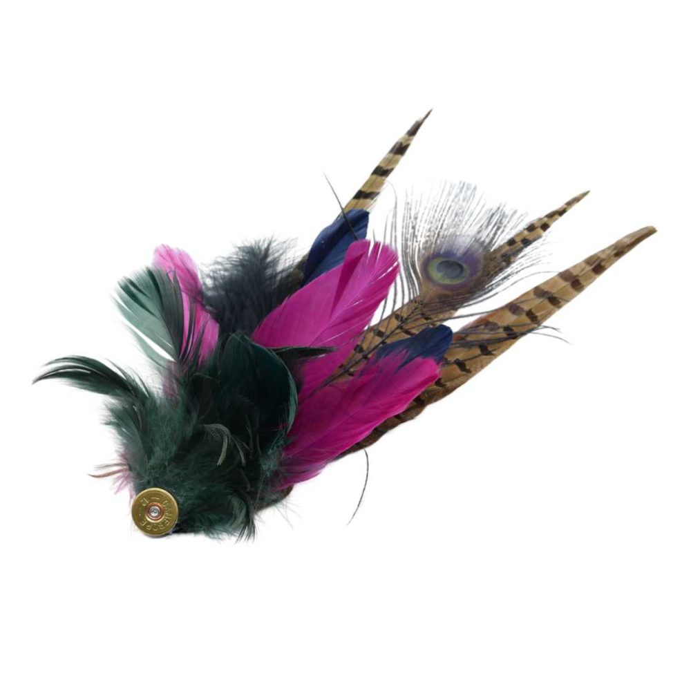 Exclusive Handmade Feather Brooch