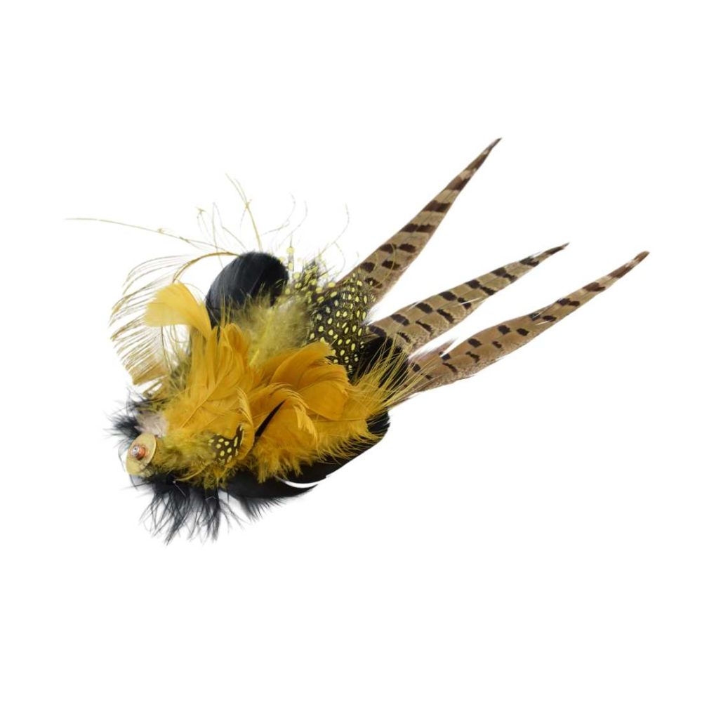 FS33 Exclusive Handmade Feather Brooch