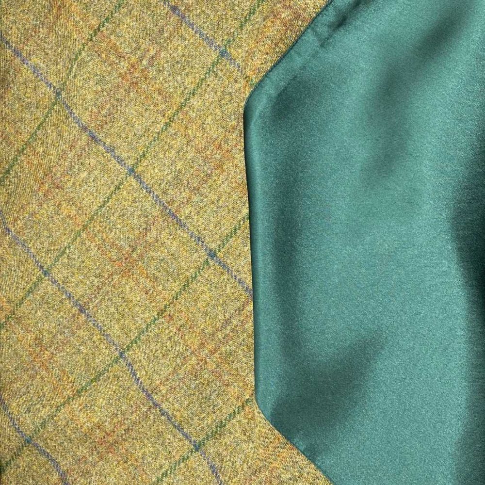 Perth Regular Length Tweed and Faux-Fur Collar Cape