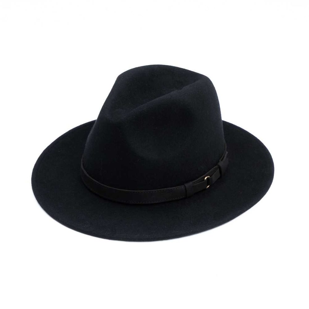 Black Fedora Hat