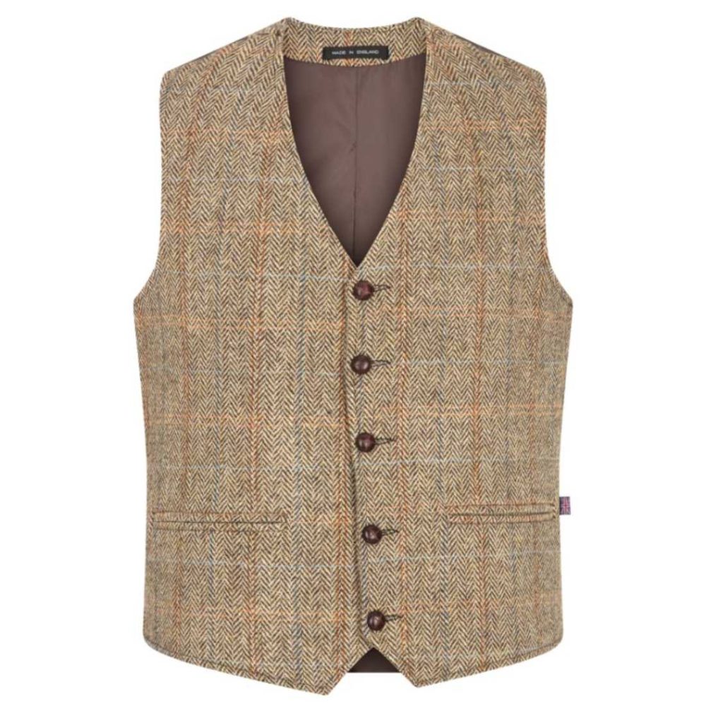 Joseph Harris Tweed Waistcoat