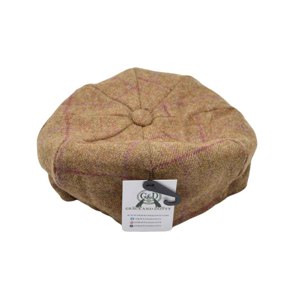 Cassandra Tweed Baker Boy Cap