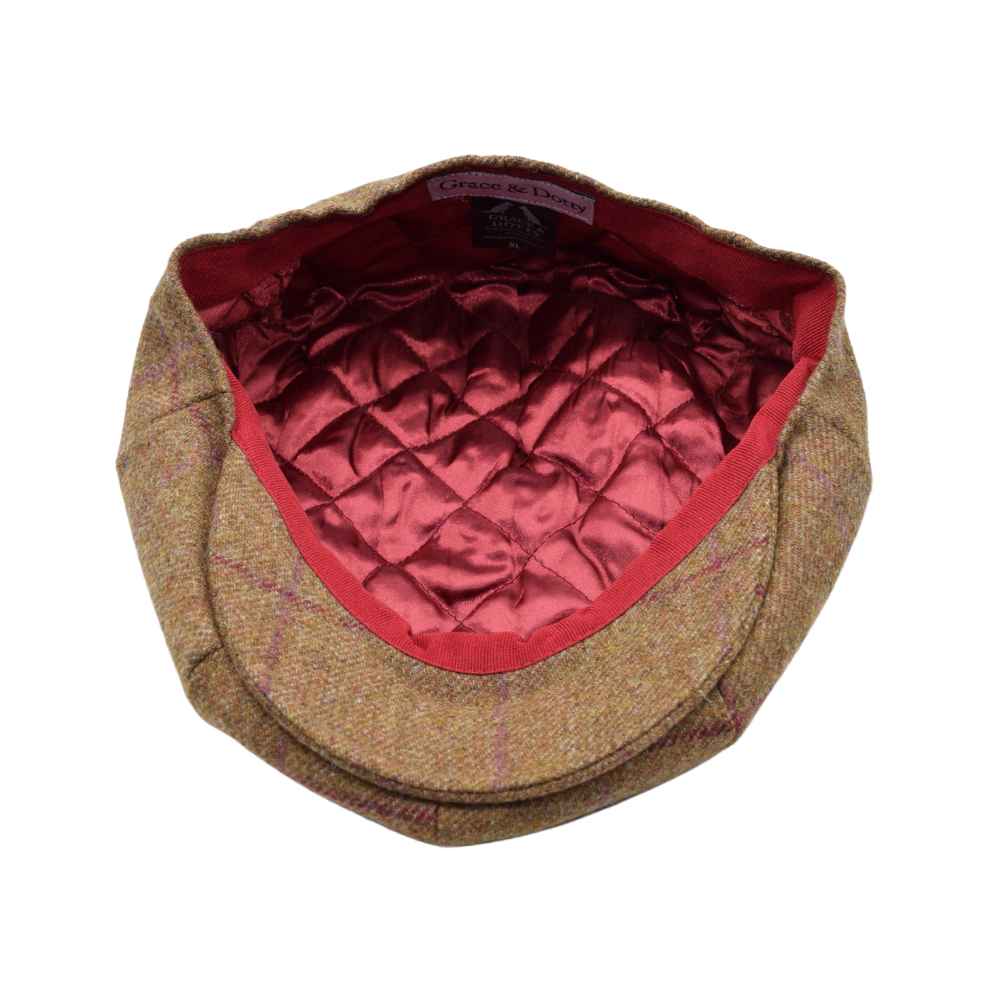 Cassandra Tweed Baker Boy Cap