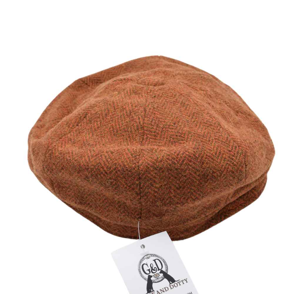 Haydock Tweed Baker Boy Cap