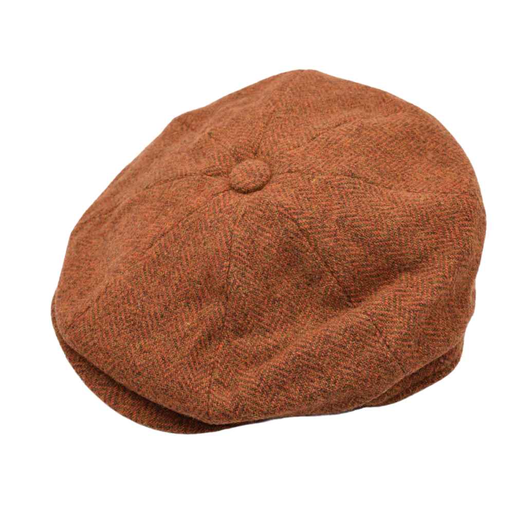 Haydock Tweed Baker Boy Cap