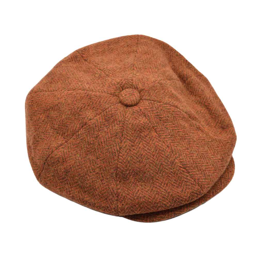 Haydock Tweed Baker Boy Cap
