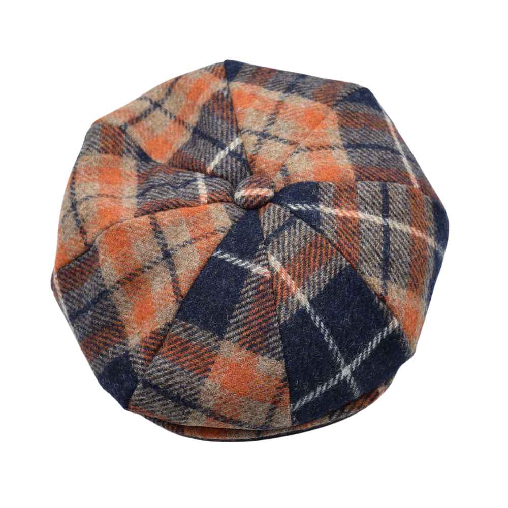 Kelso Tweed Baker Boy Cap