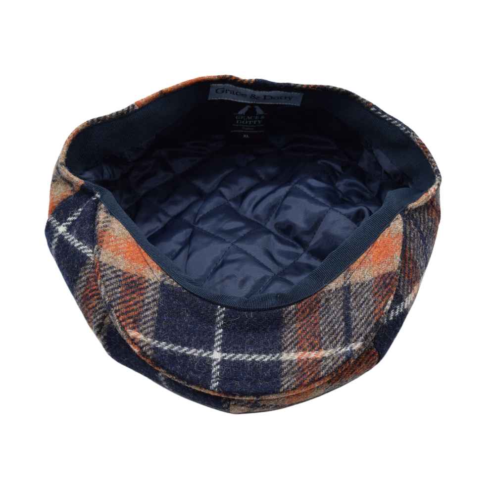 Kelso Tweed Baker Boy Cap