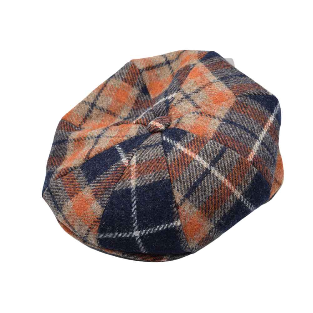 Kelso Tweed Baker Boy Cap