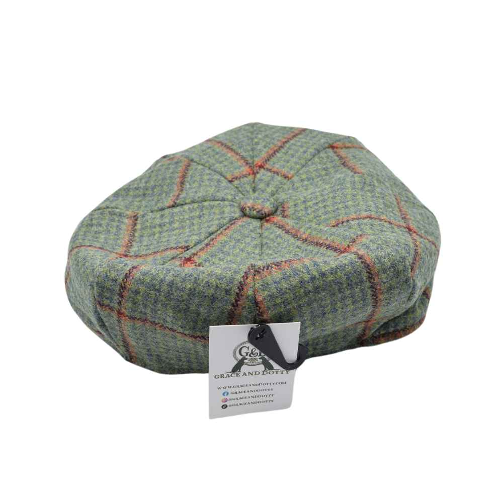 Ludlow Tweed Baker Boy Cap