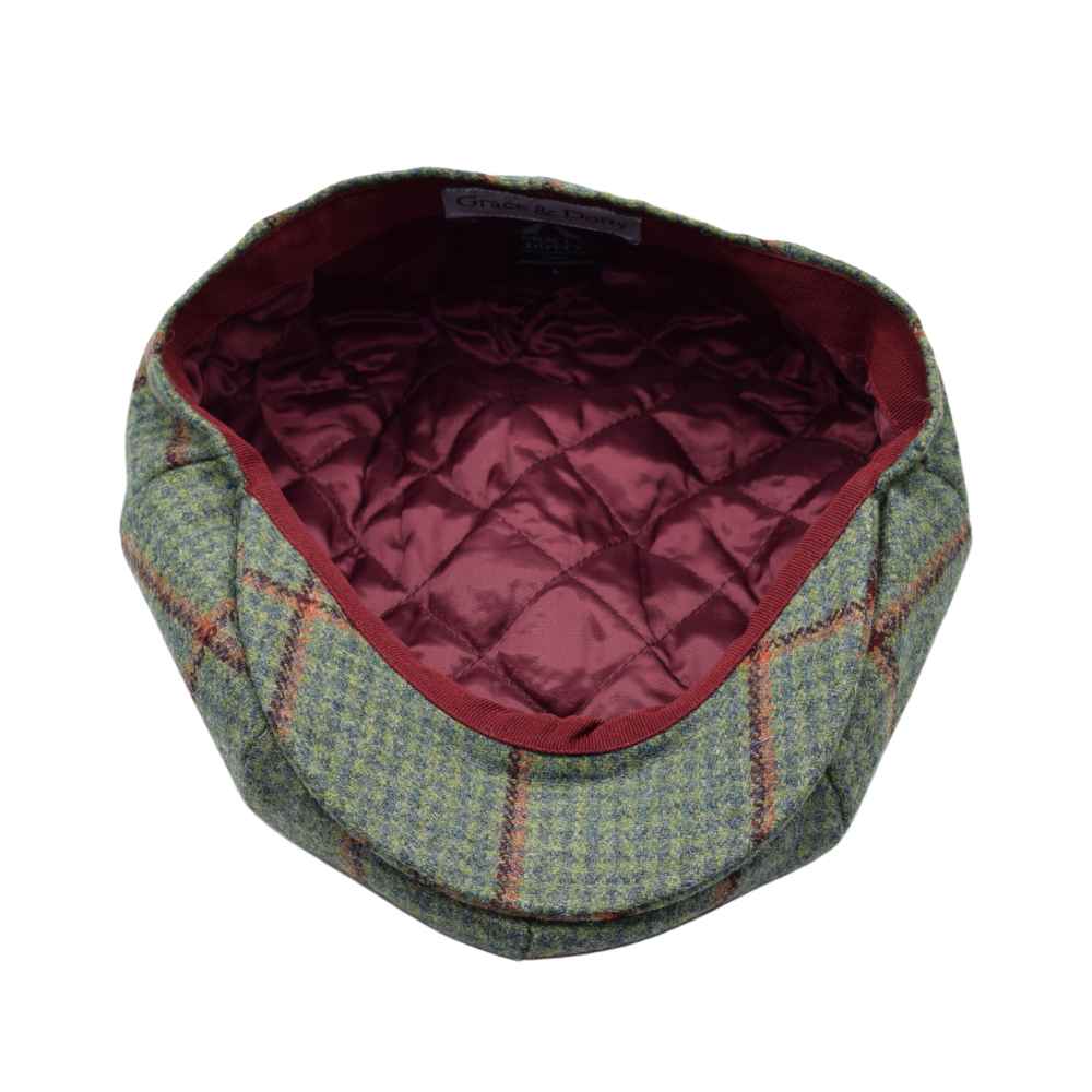 Ludlow Tweed Baker Boy Cap