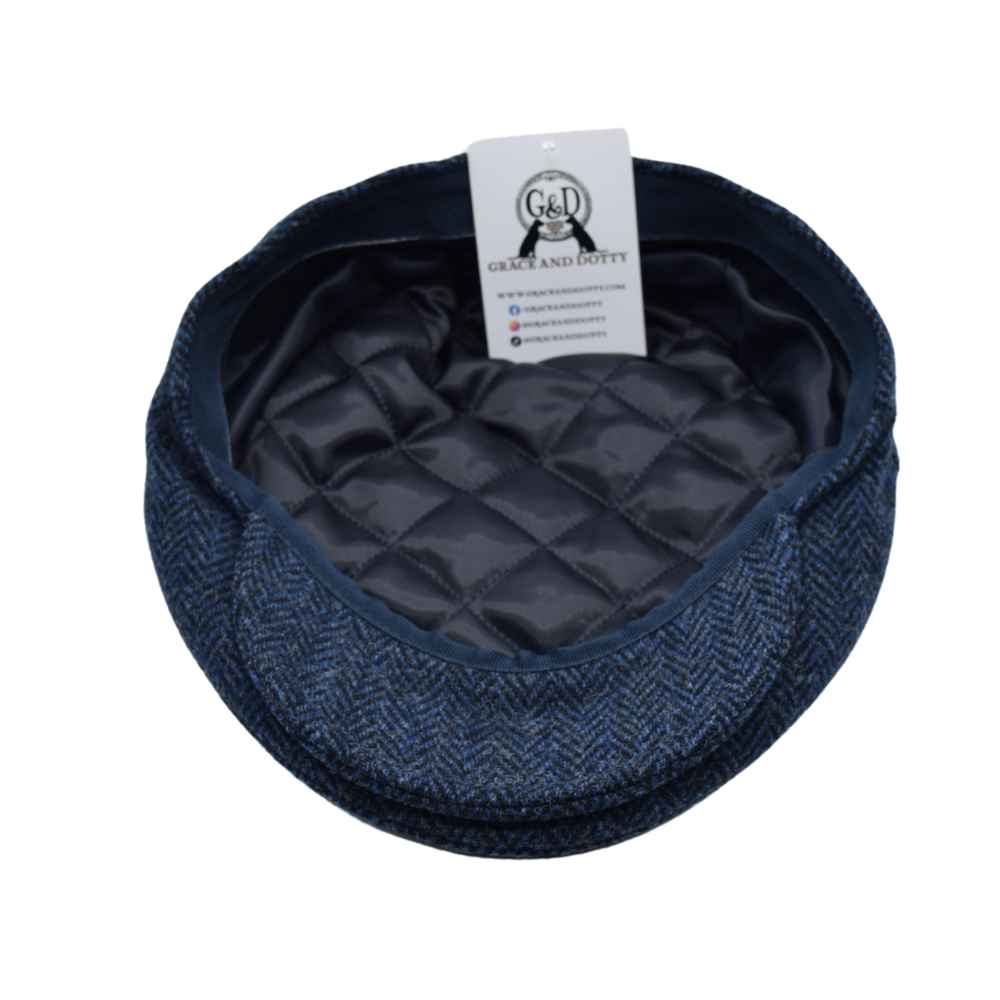 Ripon Tweed Flat Cap