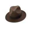 Brown Classic Racing Trilby Front