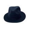 Navy Trilby Hat Front