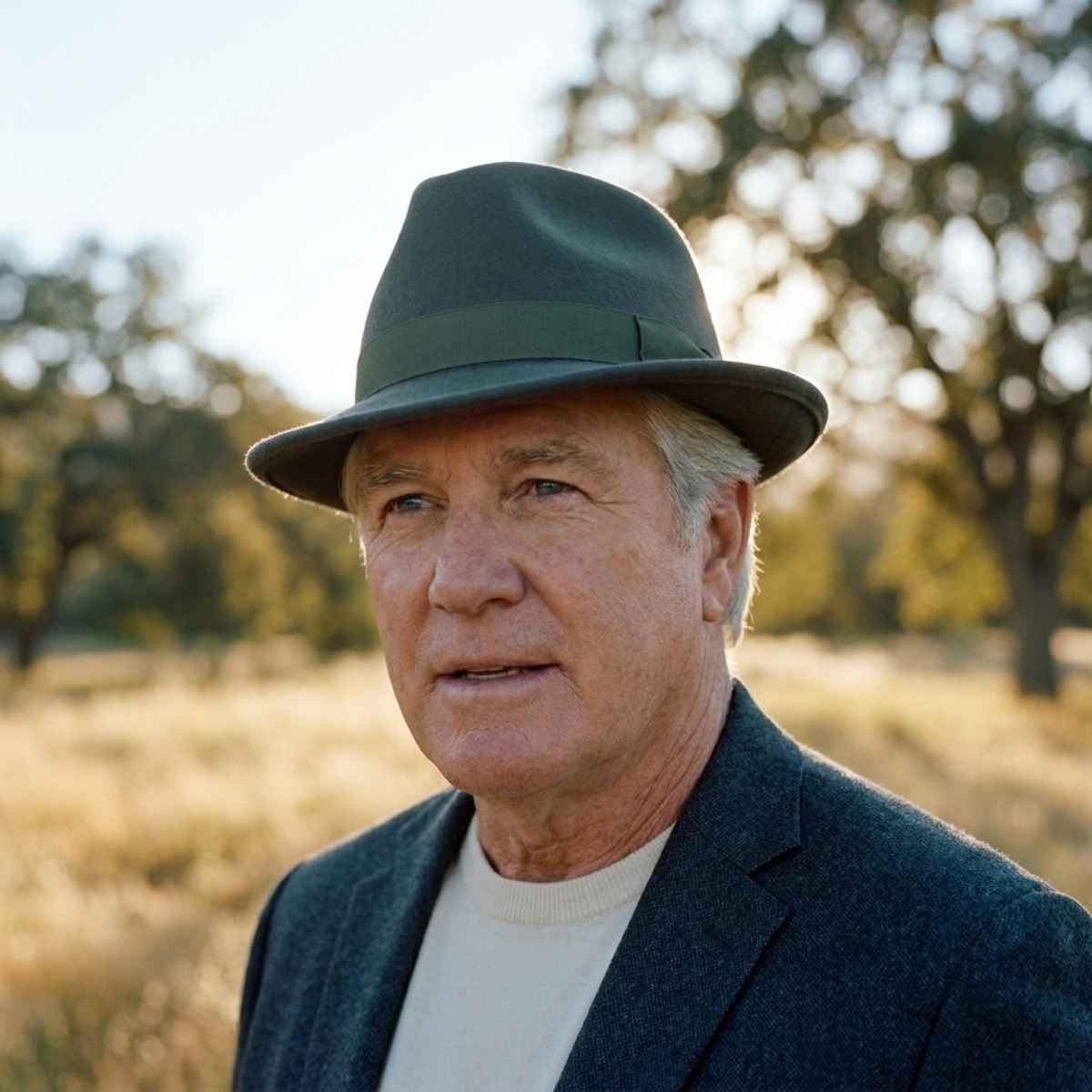 Forest Green Trilby Hat