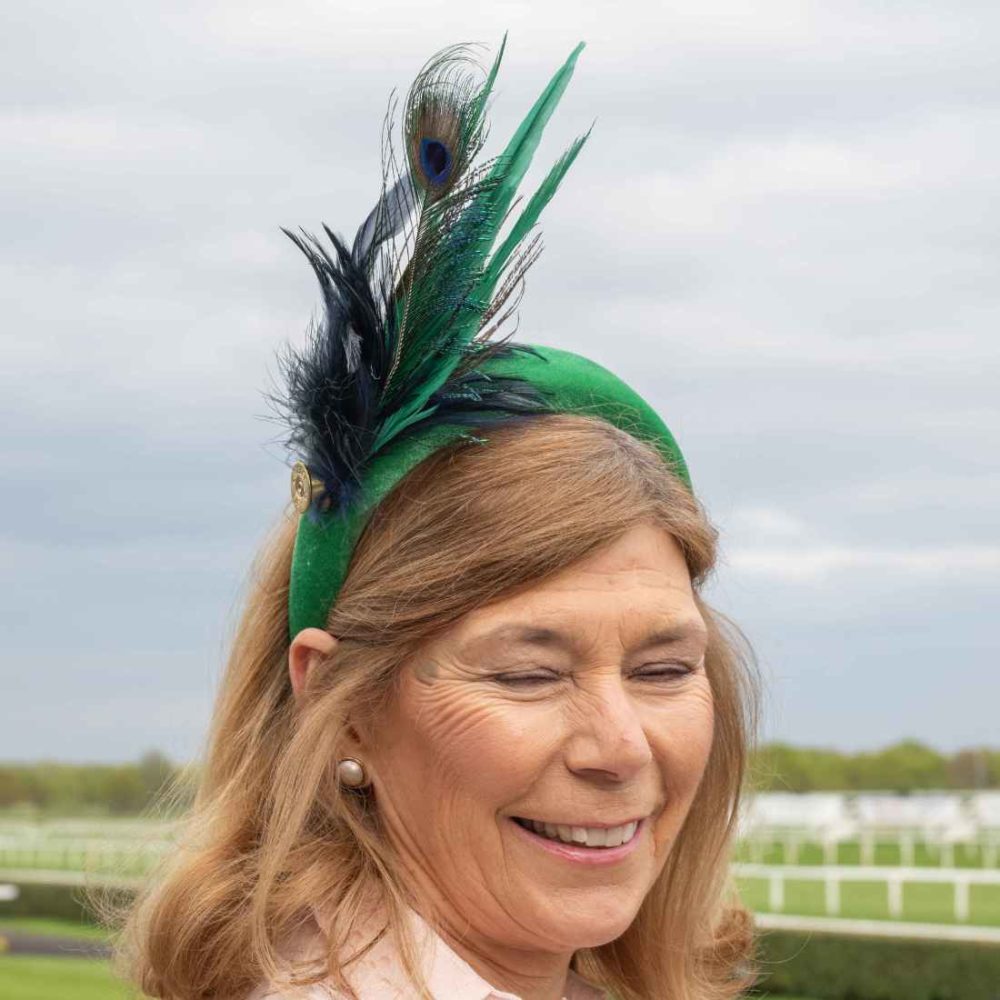 Green Headband Fascinator