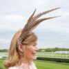 F3 1 Taupe Headband Fascinator