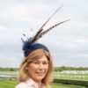 F5 3 Navy Halo Fascinator