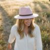Lifestyle Web Baby Pink Fedora