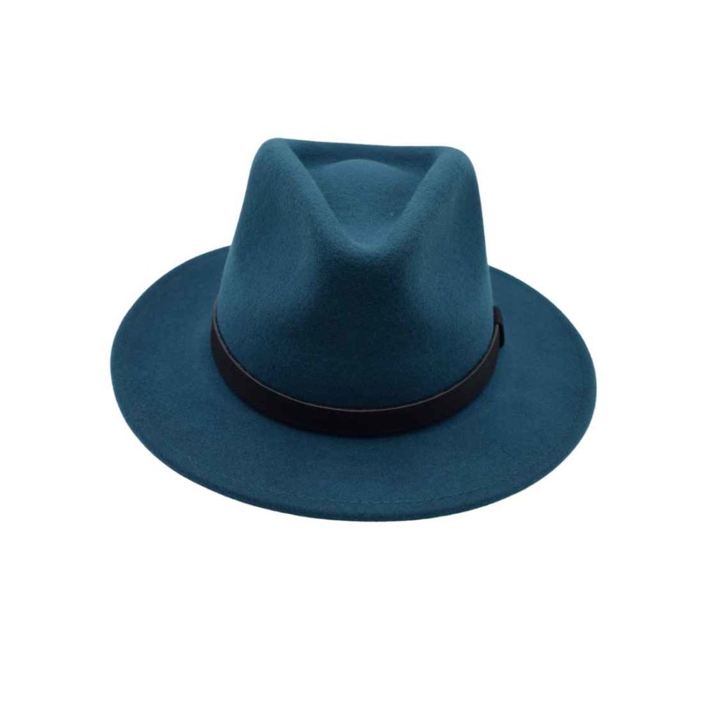 Deep Teal Fedora Hat
