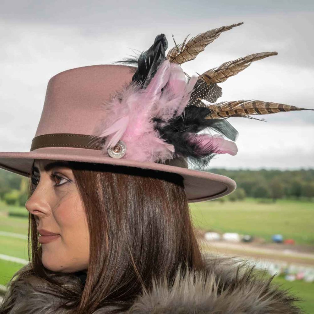 Valerie Pink Fedora