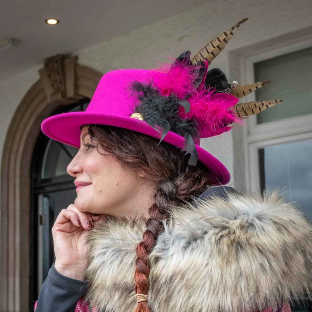 Adele Fuchsia Fedora